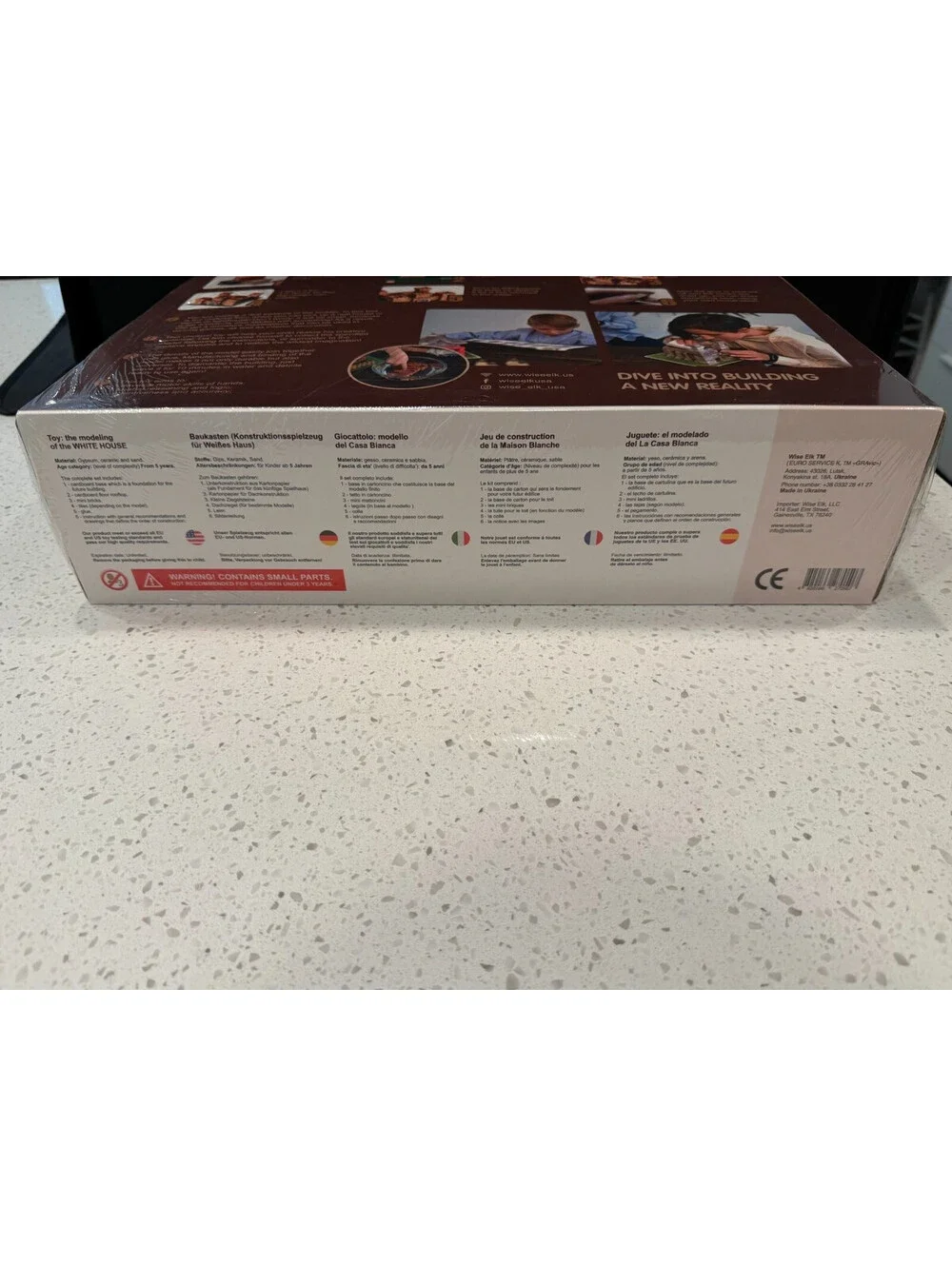 Wise Elk White House Mini Bricks Constructor Set